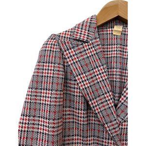 Authentic Vintage Jacket 70’s Plaid Blazer